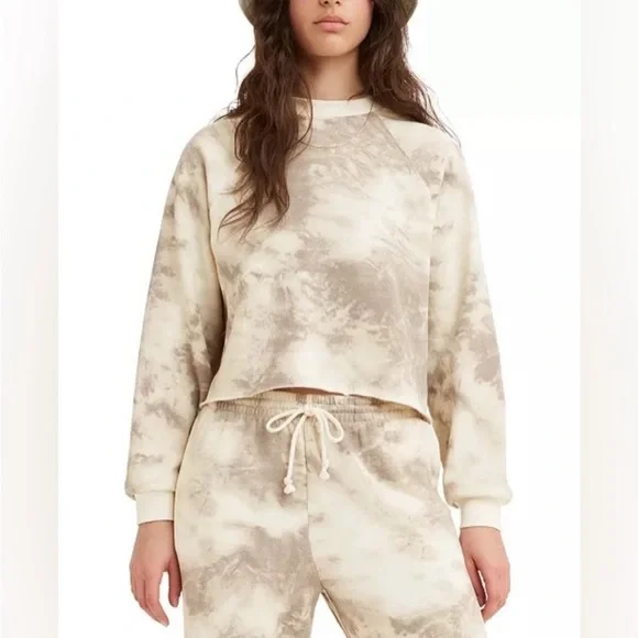 Levi’s Tie Dye Sweatshirt - Picture 1 of 4